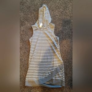 Sleeveless Hoodie Dress